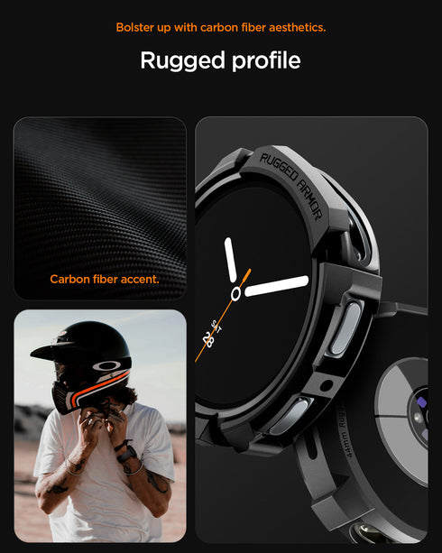 Spigen Galaxy Watch 8 (44mm) Case Rugged Armor